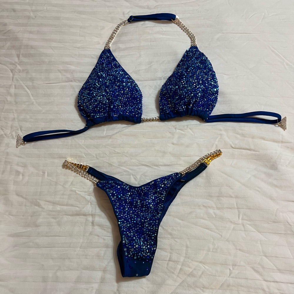 REAL Swarovski Crystal Competition Swimsuit